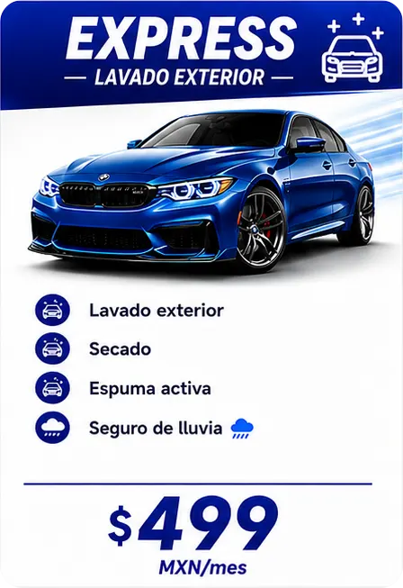 Membresia Lavado Express